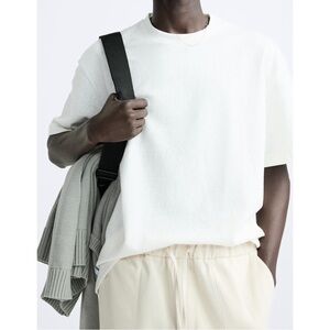 Zara: Textured T-shirt Nwt